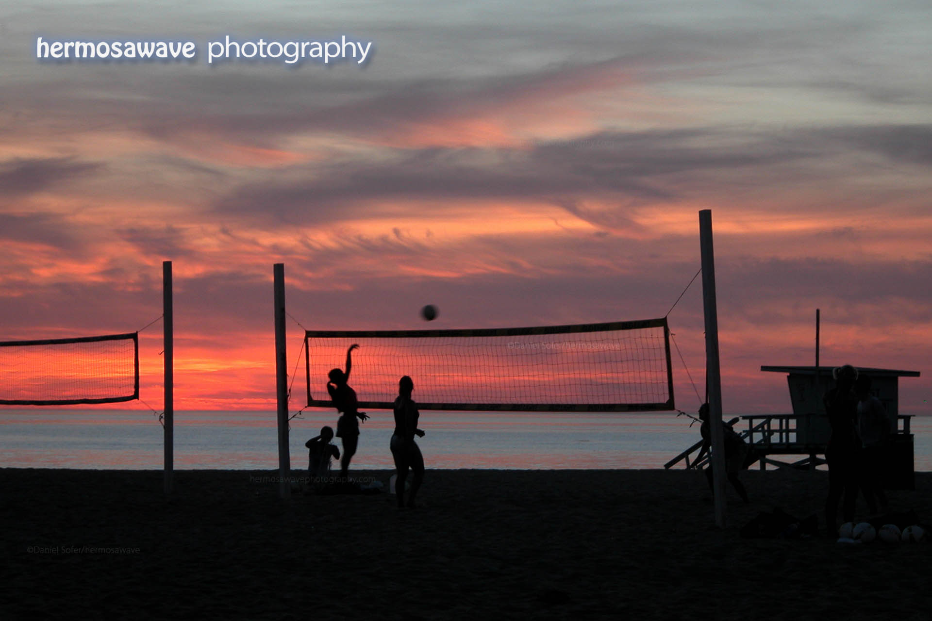 Volleyball Sunset