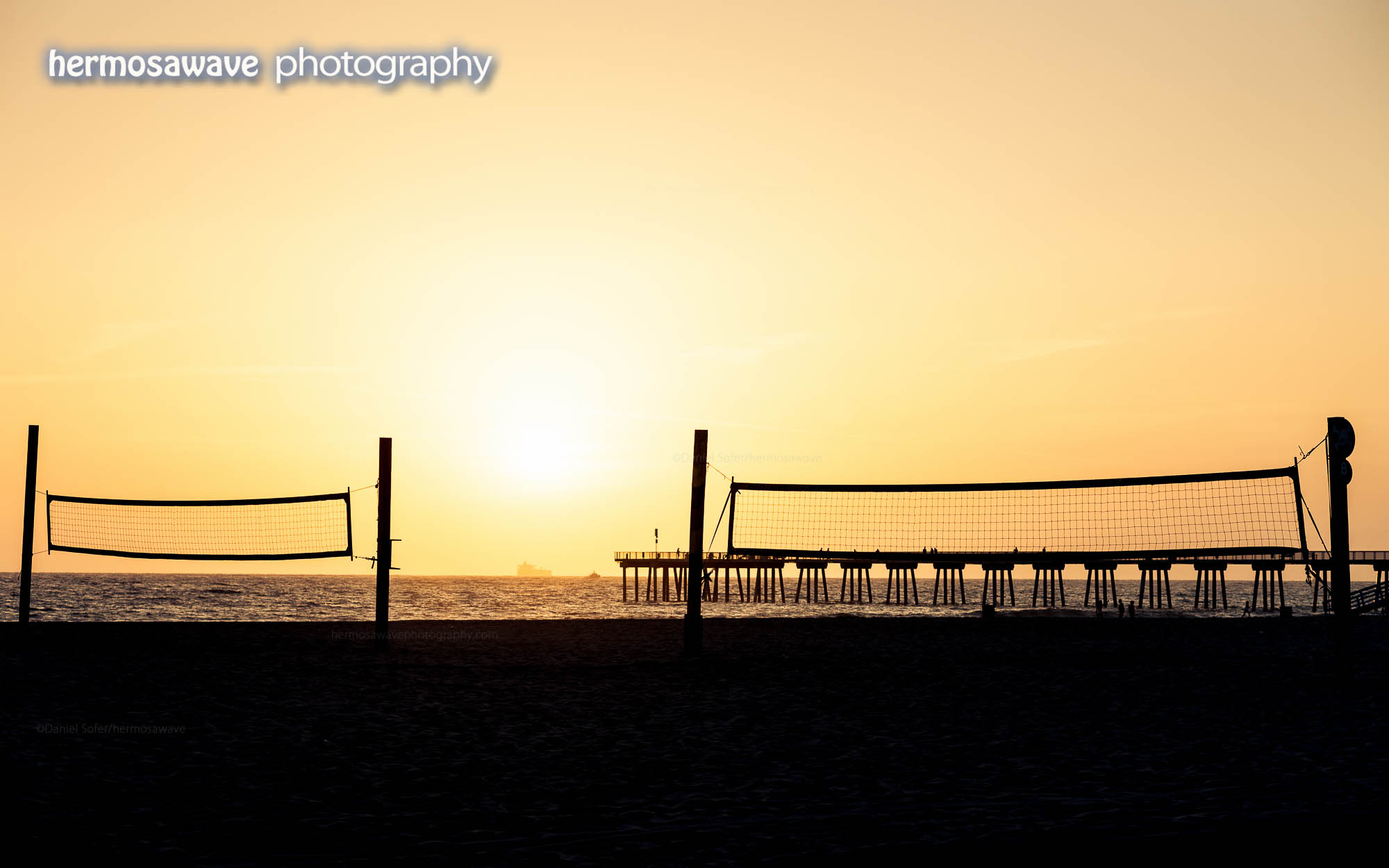 Volleyball Net Silhouette