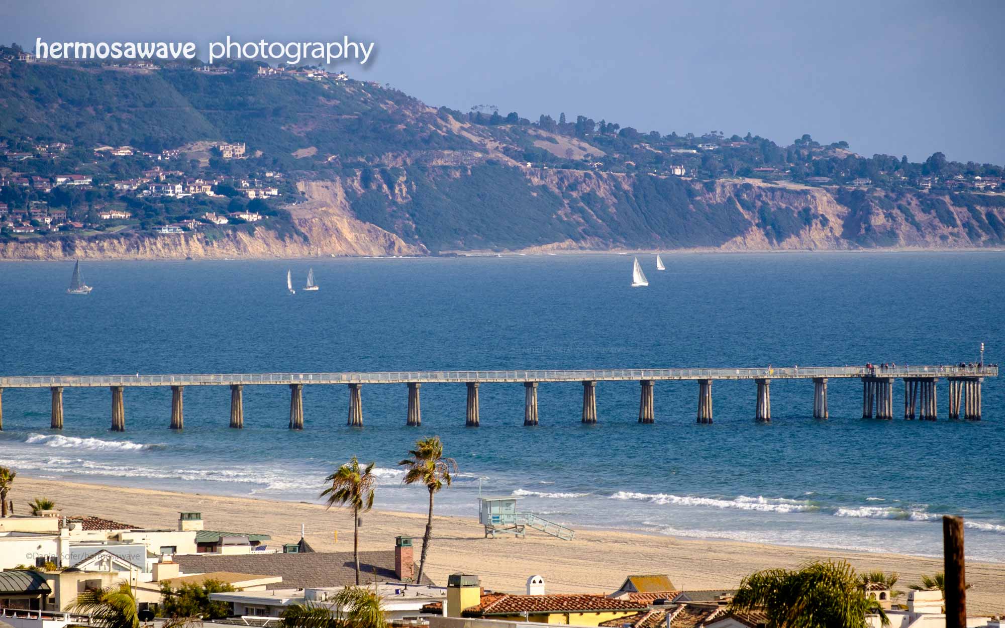 Sailboats and the Pier