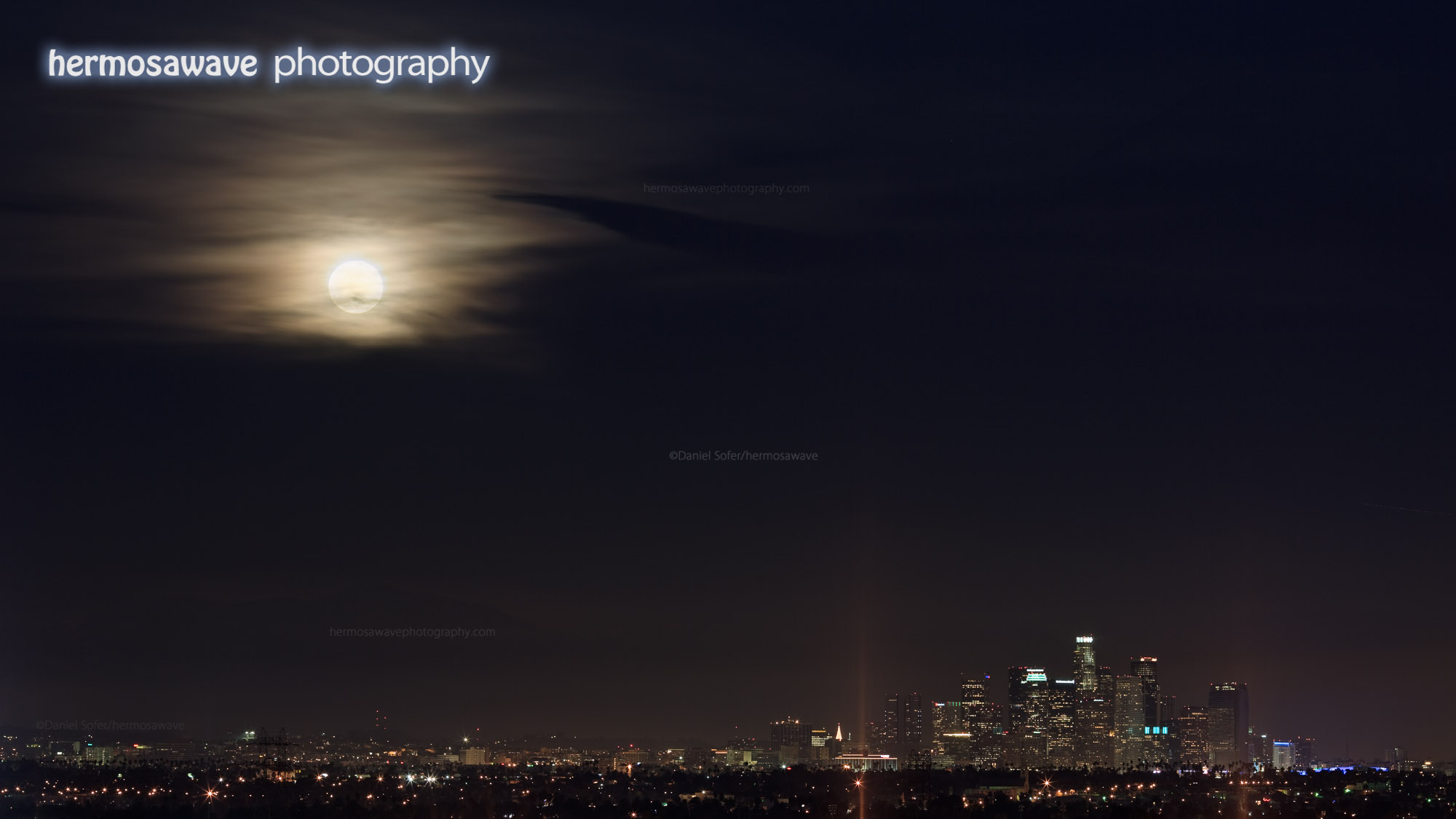 Blue Moon Over Los Angeles